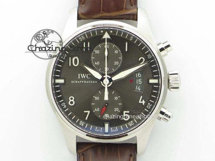 MIROTIME 0302 Aquatimer Chrono SS V6SF 1:1 Best Edition Blue Dial on SS Bracelet A Modern 7032